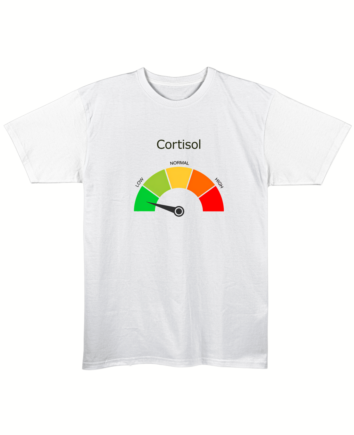 Low Cortisol - Regular Fit Tee - White Front