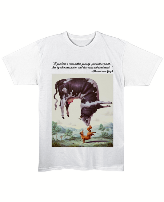 Art - Regular Fit Tee - White Front