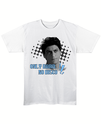 ONLY DARD, NO DISCO - Regular Fit Tee - White Front