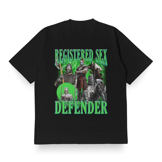 Registered Sex Defender - Oversized Tee