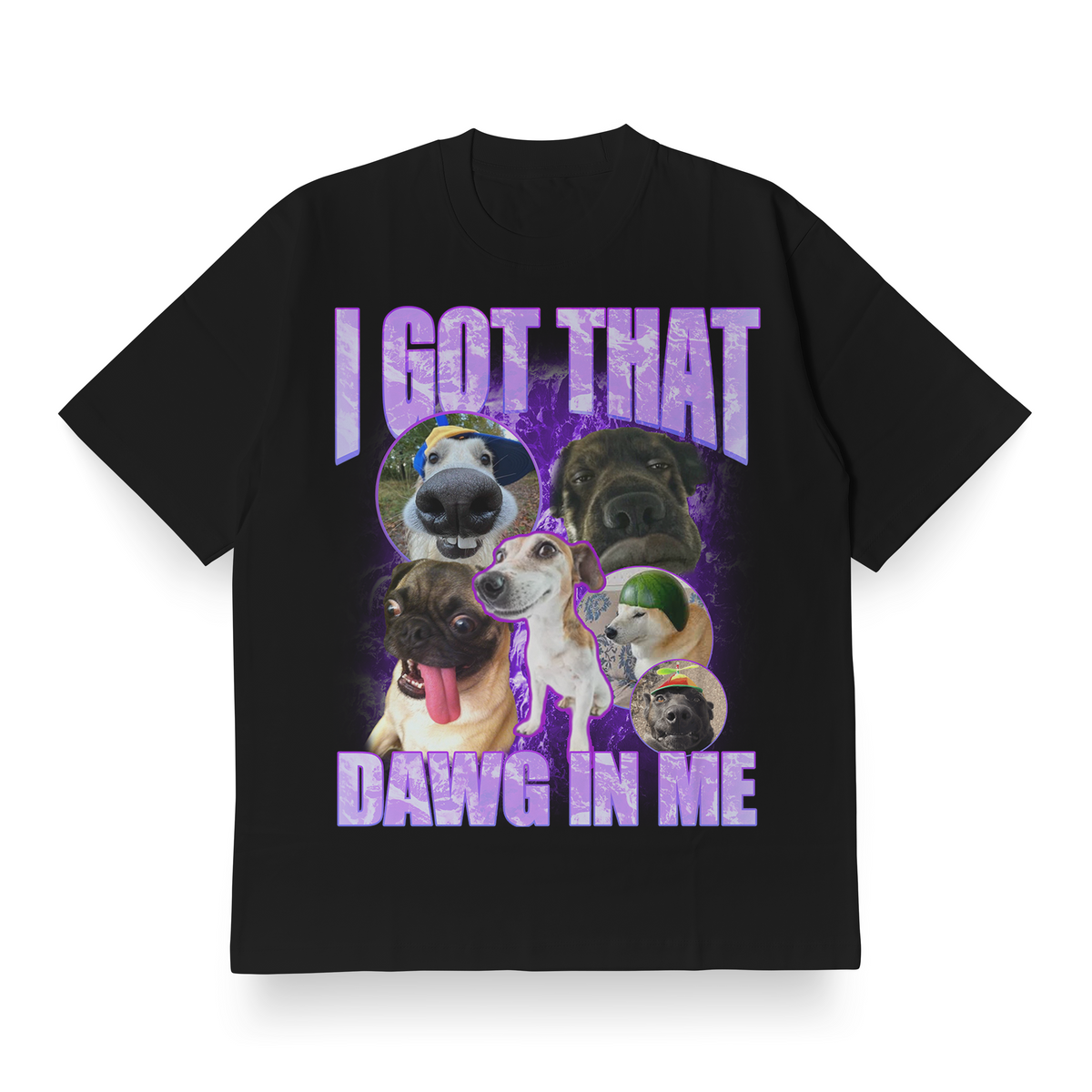 I Got That Dawg In Me - Oversized Tee – HootPop Clothing