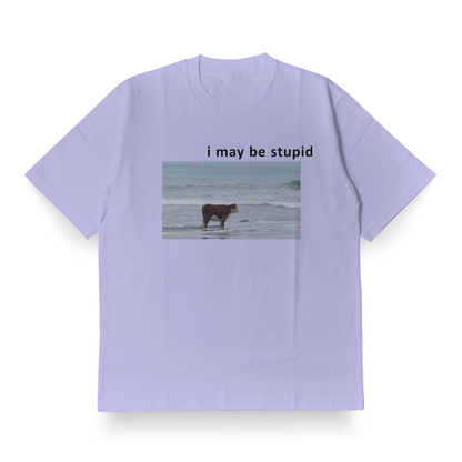 i may be stupid - Oversized Tee