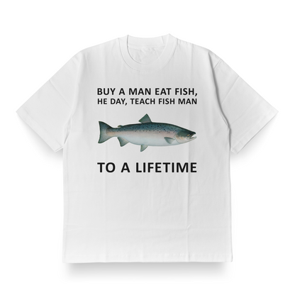 Buy A Man Eat Fish - Oversized Tee