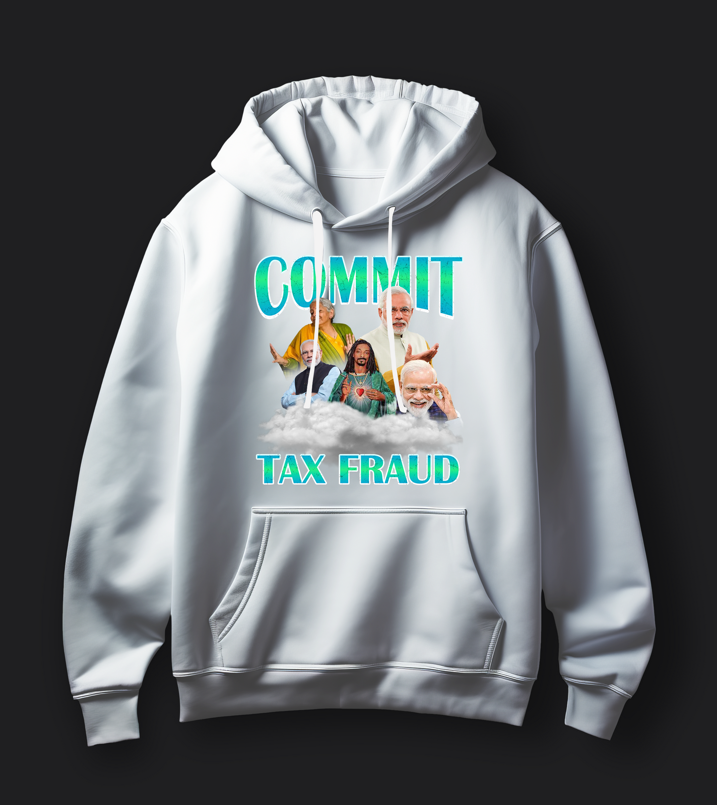 Commit Tax Fraud - Unisex Oversized Hoodie