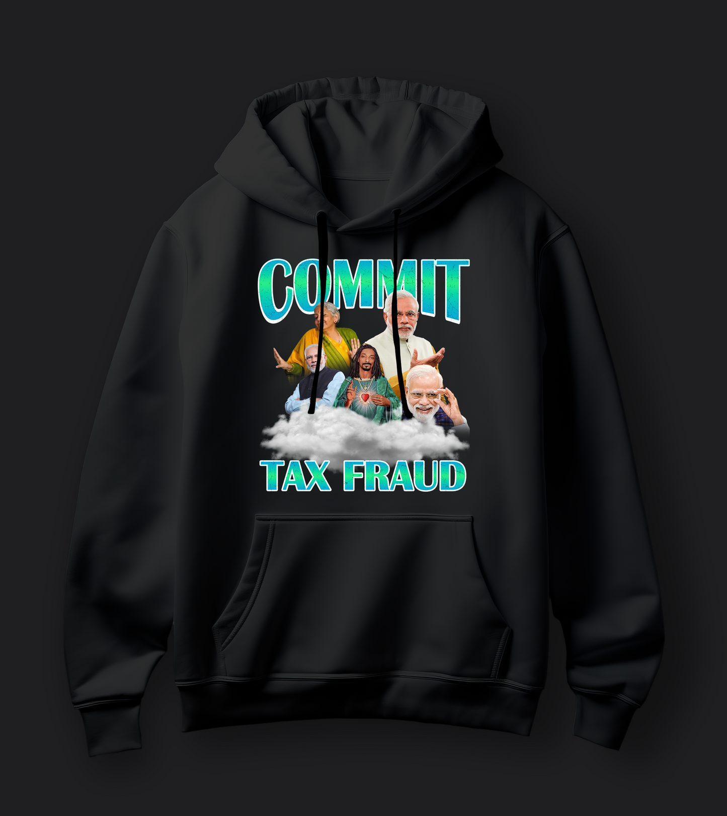 Commit Tax Fraud - Unisex Oversized Hoodie