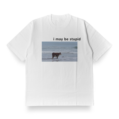 i may be stupid - Oversized Tee